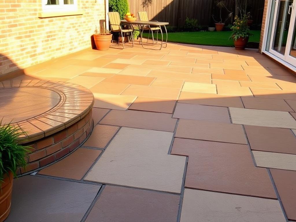 Patio & Indian Sandstone